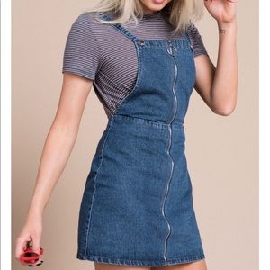 NWOT Vestique Boutique Denim Romper